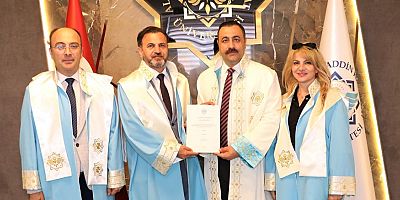 ALKÜ Sağlık turizminden ilk doktora mezunu