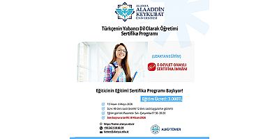 ALKÜ TÖMER, yabancılara Türkçe öğretimi için sertifika programı başlatıyor