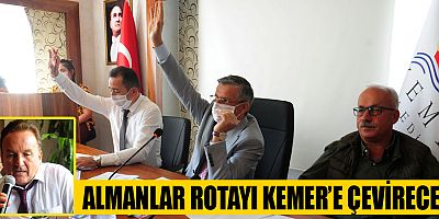 Almanlar rotayı Kemer'e çevirecek!