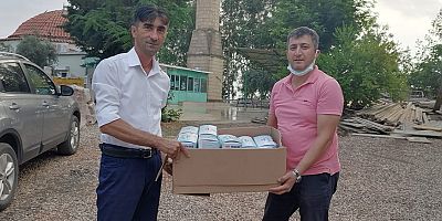 Almanya'dan Köy Çocuklarına Maske