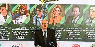 Altın sıvı zeytinyağı Antalya'da çalıştayda konuşuldu