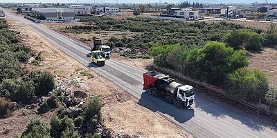 Altınkale mahallesinde yol çalışmaları sürüyor