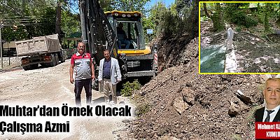 Altınyaka (Gödene) Muhtarı Turan Orhantekin, Kumluca’ya Umut Oluyor!