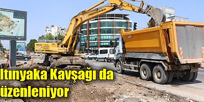 Altınyaka Kavşağı da düzenleniyor    