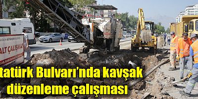 Altınyaka Kavşağı’ndaki
çalışma 20 gün sürecek