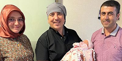 Ameliyata girerken baba olacağını öğrendi