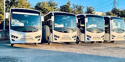 Anadolu Isuzu’dan Azerbaycan’a 25 Isuzu Novoultra midibüs teslimatı