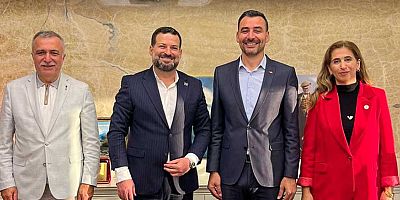 Anahtar Parti heyetinden Manavgat Belediyesi'ne ziyaret