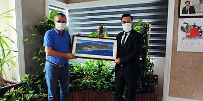 ANAP İl Başkanı Kansu'dan Başkan Topaloğlu'na ziyaret