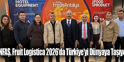 ANFAŞ, Fruit Logistica 2026’da Türkiye’yi Dünyaya Taşıyor