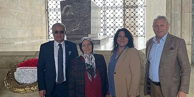 Anıtkabir'de ATA'nın manevi huzuruna çıktılar