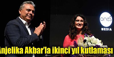 Anjelika Akbar’la ikinci yıl kutlaması
