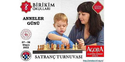 Anneler Günü'nde satranç turnuvası