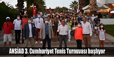 ANSİAD 3. Cumhuriyet Tenis Turnuvası başlıyor