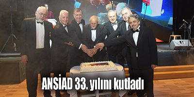 ANSİAD 33. yılını kutladı