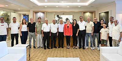 Antalya Alevi Bileşenleri’nden Başkan Vekili Özdemir’e destek ziyareti