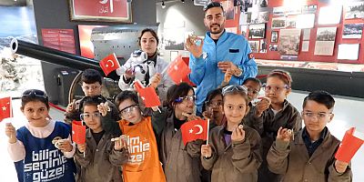 Antalya Bilim Merkezi atölyelerinden 18 Mart’a özel çalışma