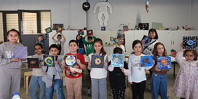 Antalya Bilim Merkezi’nde sömestir tatilinde üretim odaklı bilim kampları yapıldı