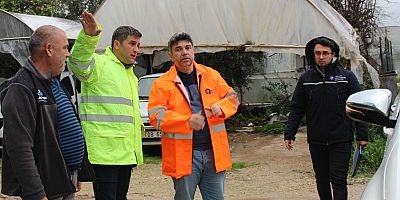 Antalya Büyükşehir Belediyesi afetin izlerini silmek için sahada 