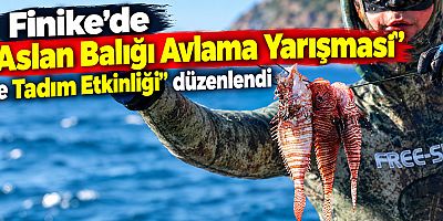 Antalya Büyükşehir Belediyesi istilacı deniz türlerine dikkat çekiyor