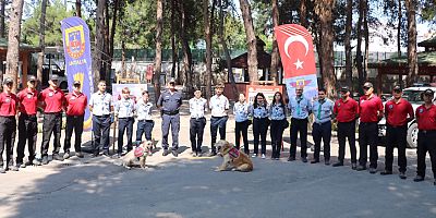 Antalya Büyükşehir Belediyesi İzci Grubu üyelerine eğitim