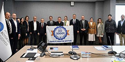 Antalya Büyükşehir Belediyesi’ne ISO 50001 belgesi teslim edildi