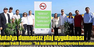 Antalya Büyükşehir Belediyesi’nin yeni çevreci projeleri hizmete açıldı