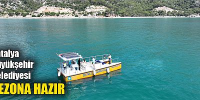 Antalya Büyükşehir Belediyesi sezona hazır