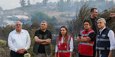 Antalya Büyükşehir ekipleri orman yangınlarını söndürme çalışmalarına seferber oldu