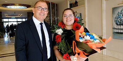 Antalya Büyükşehir sporcusu Aleyna Kaymaz Avrupa Şampiyonu