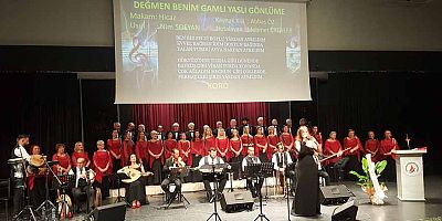 Antalya Çağdaş Türk Müziği Topluluğu’nun “Çerağ-ı Aşk” Konseri Büyüledi