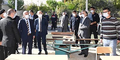 Antalya Ceza İnfaz Kurumu Koronavirüsü Dışarıda Mahkum Ediyor