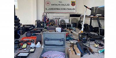 Antalya’da 10 Hırsızlık Olayı JASAT Ekiplerince Aydınlatıldı