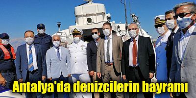 Antalya'da denizcilerin bayramı