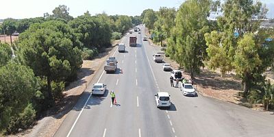 Antalya'da drone ile havadan denetim