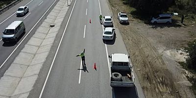 Antalya'da havadan denetimler devam ediyor