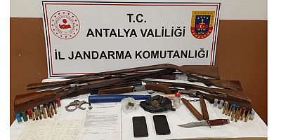 Antalya'da jandarma ekiplerinden suç ve suçlulara geçit yok