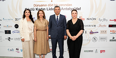 Antalya'da küresel kadın gücü buluştu