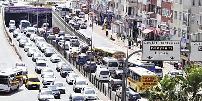 Antalya’da motorlu kara taşıtları sayısı 1 milyon 449 bin 356 oldu