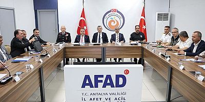 Antalya’da Turizm Güvenliği toplantısı 