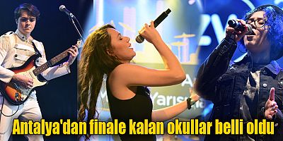 Antalya'dan finale kalan okullar belli oldu