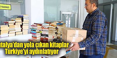 Antalya’dan yola çıkan kitaplar Türkiye'yi aydınlatıyor