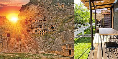 Antalya Demre’de Portakal Bahçesinde Butik Otel Açıldı!