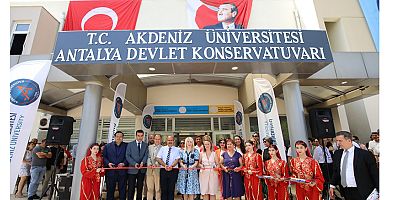 Antalya Devlet Konservatuvarı yeni binasına kavuştu