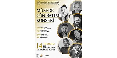 Antalya DOB'dan müzede gün batımı konseri