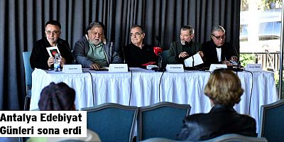 Antalya Edebiyat Günleri sona erdi