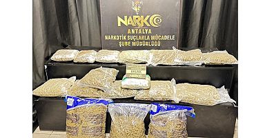 Antalya Emniyeti Zehir Tacirlerine Göz Açtırmıyor