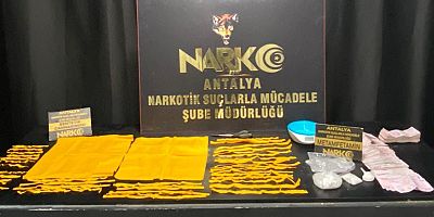 Antalya Emniyeti Zehir Tacirlerine Göz Açtırmıyor
