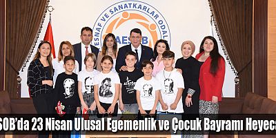 Antalya Esnaf ve Sanatkârlar Odaları Birliği’nde 23 Nisan Ulusal Egemenlik ve Çocuk Bayramı Heyecanı