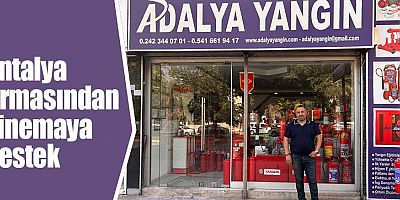 Antalya firmasından sinemaya destek